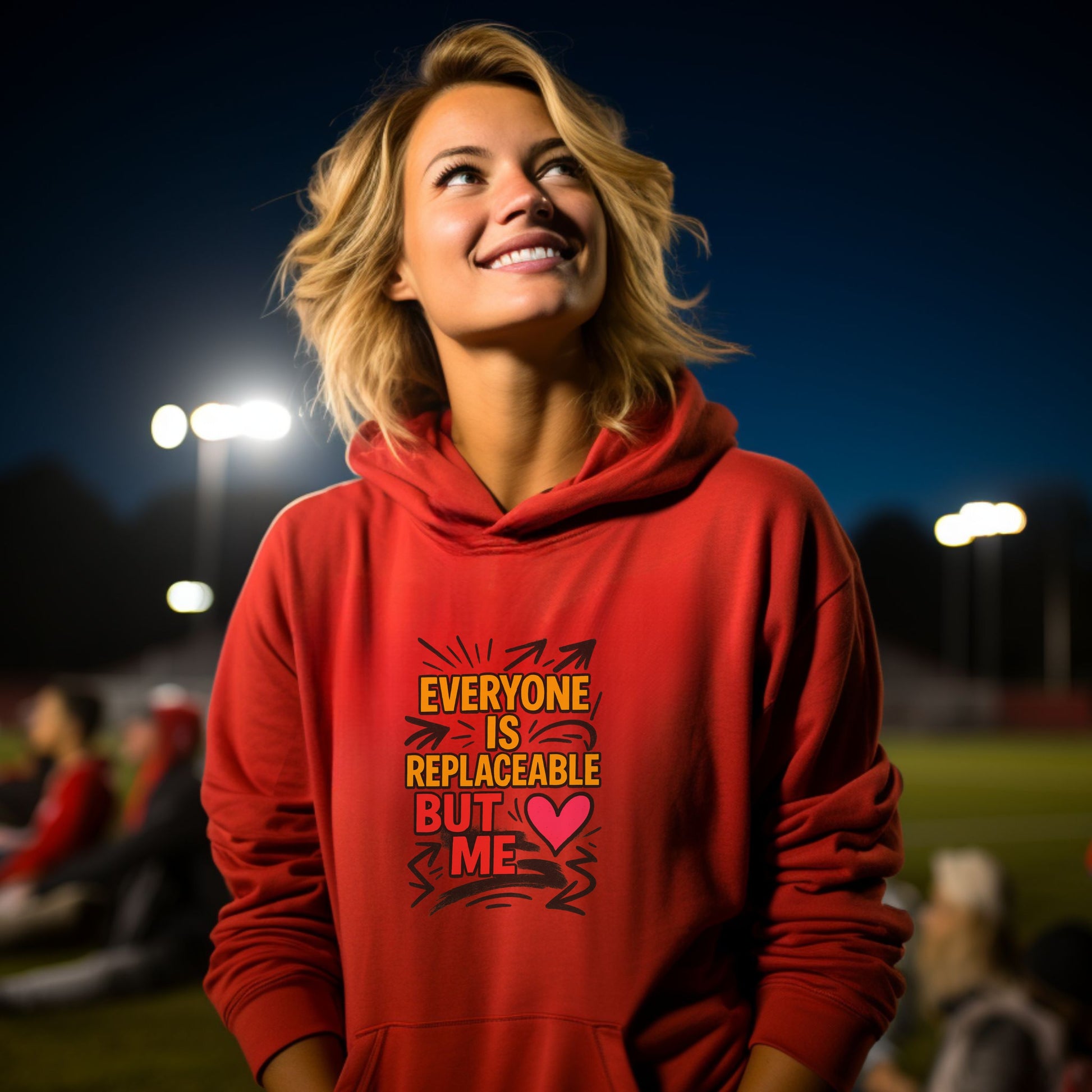 Everyone Is Replaceable But Me Hoodie product type