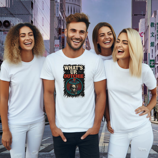 What's Up Dutchie Print Casual Unisex T-shirt product
