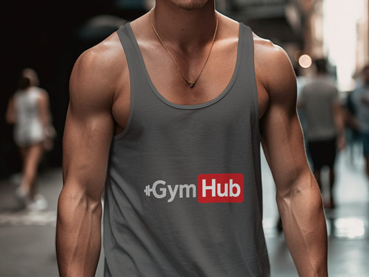 GymHub Logo Print Tank Top Product