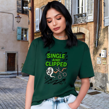 Single and Clipped Graphic T-Shirt product type