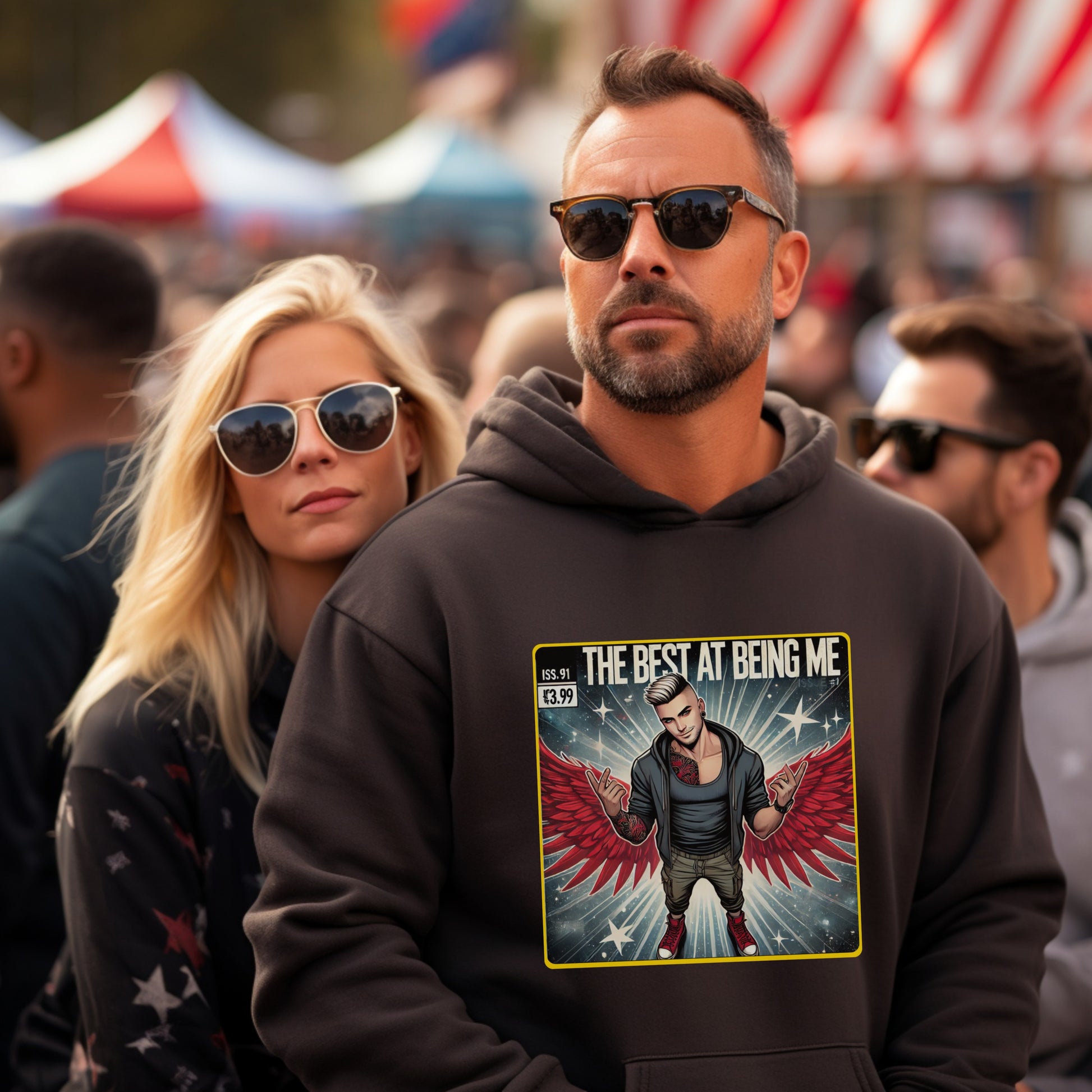 The Best at Being Me Graphic Hoodie product