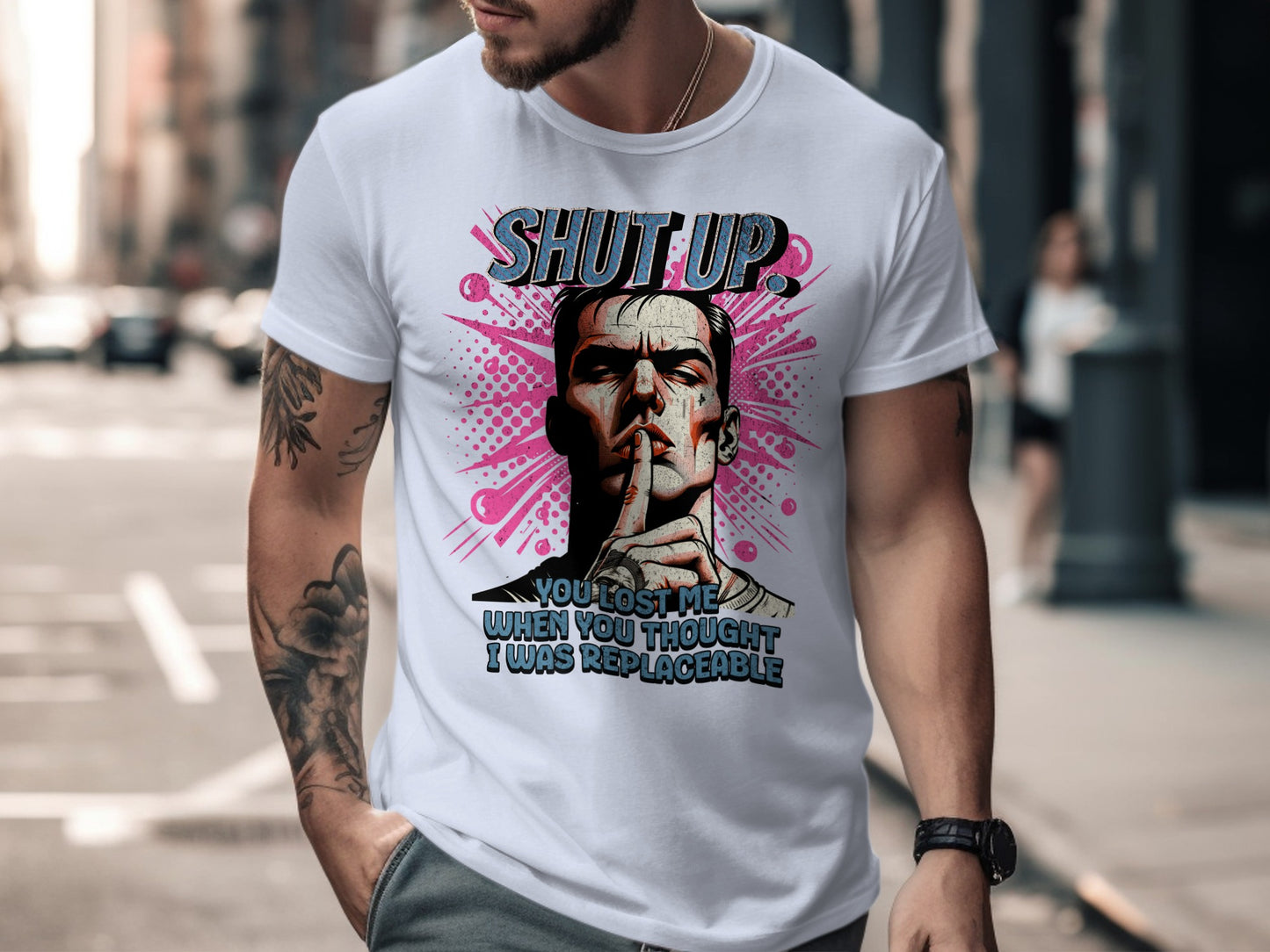 Shut Up You Lost Me When You Thought I Was T-shirt product