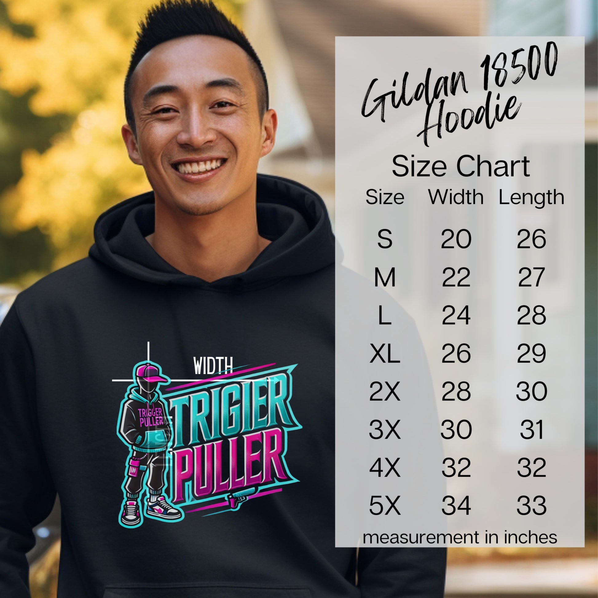 Trigger Puller Graphic Hoodie product type