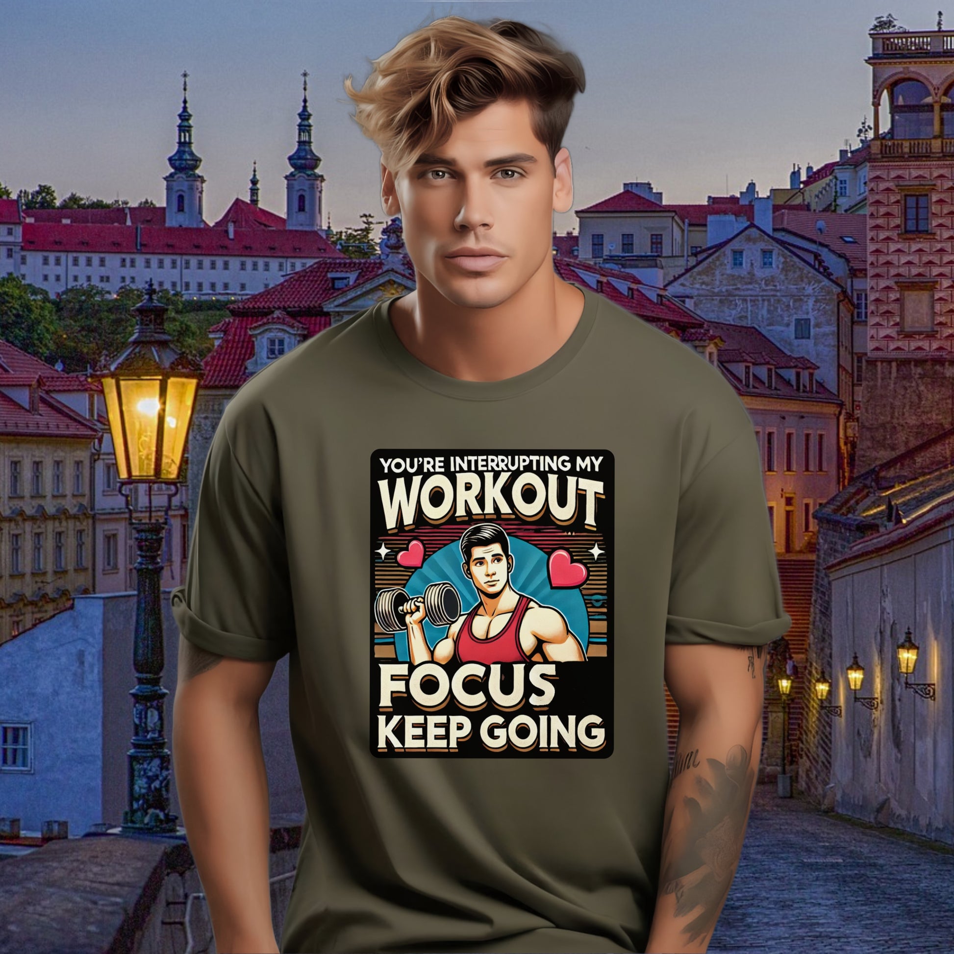 You're Interrupting My Workout Focus Keep Going product