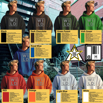 Stylish Wild Hoodies for Young Adults in Various Colors