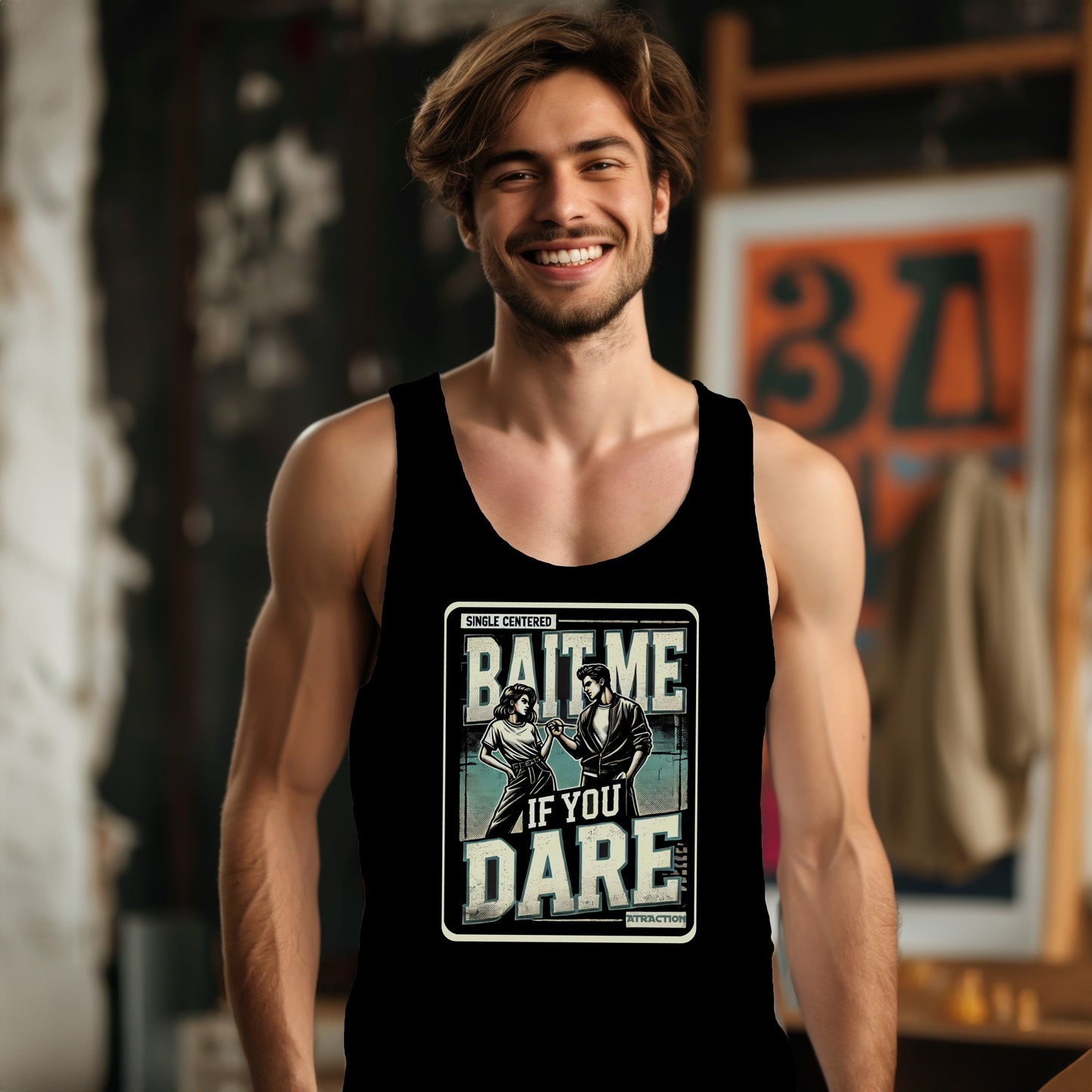 Bait Me If You Dare Graphic Tank Top product