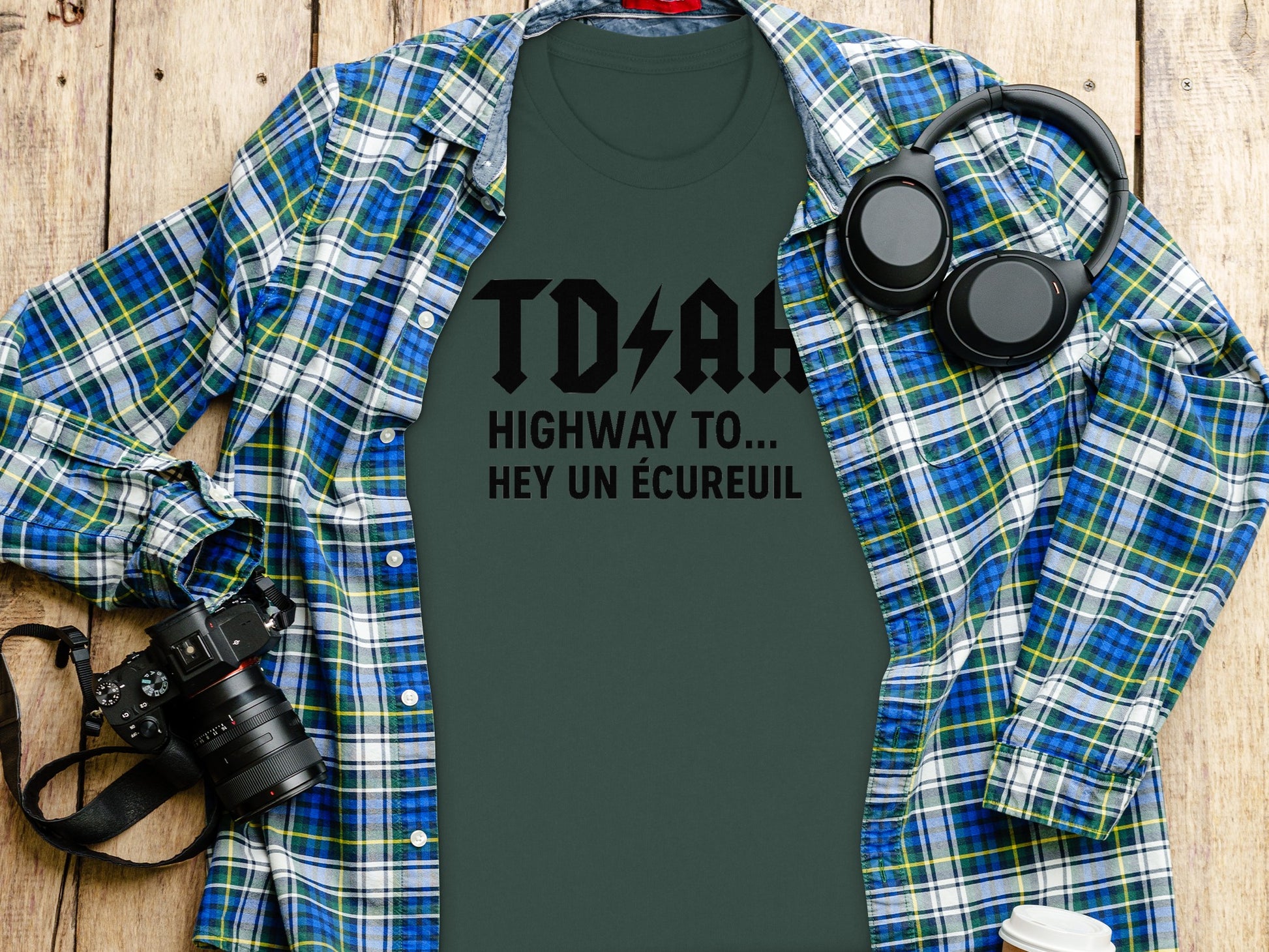 TD Highway to Hey Un Écureuil T-Shirt Graphic Tee