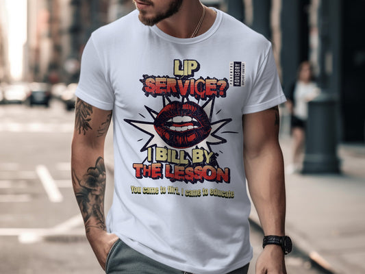 Lip Service Built By The Lesson Graphic T-shirt product type