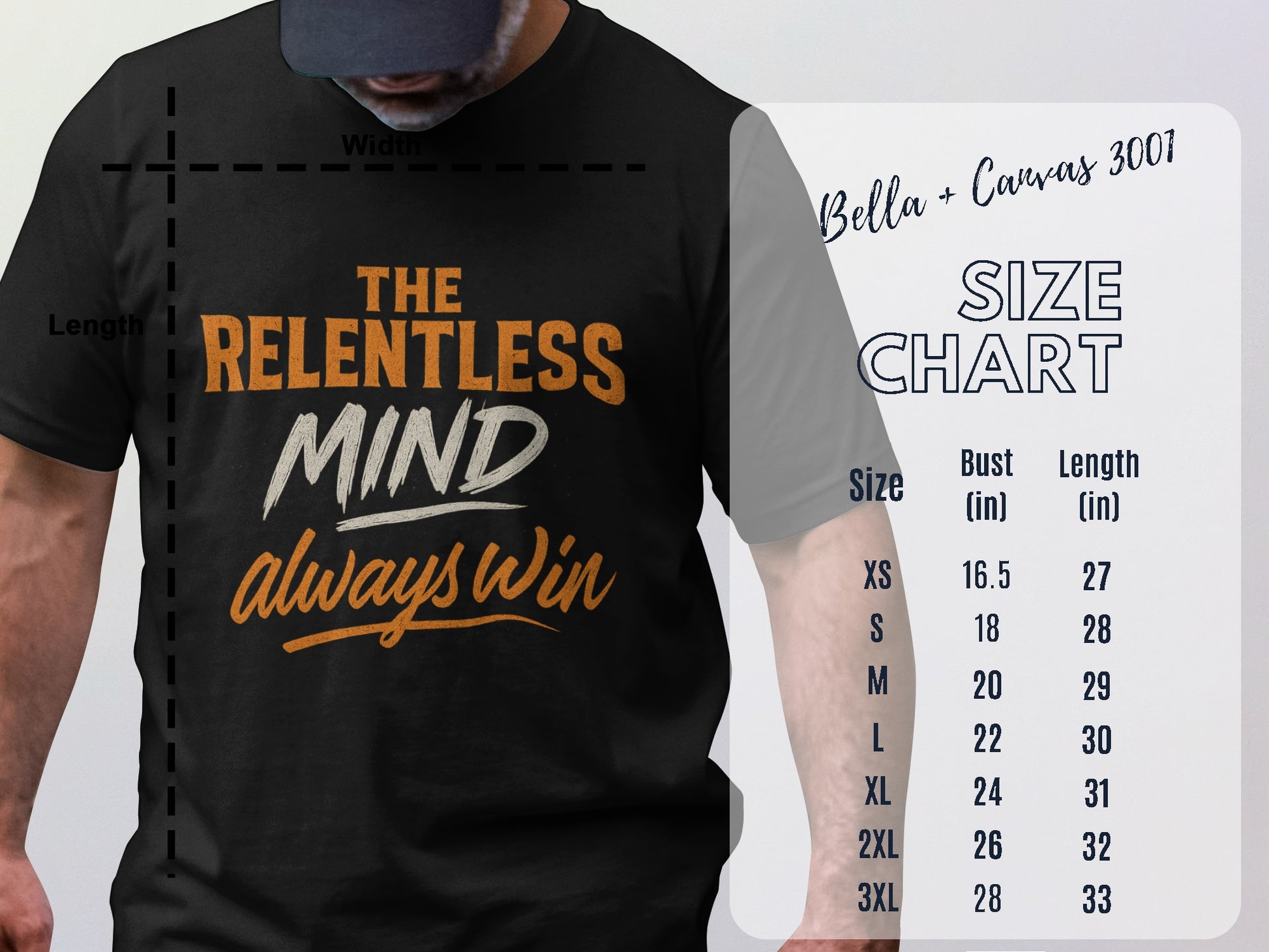 The Relentless Mind Always Win Graphic Tee product