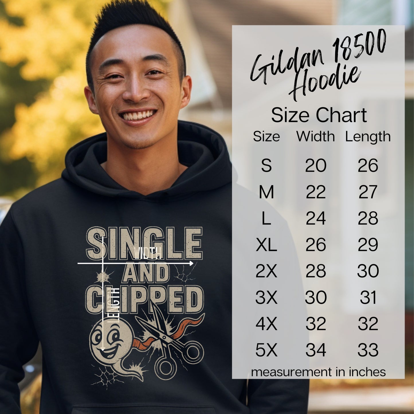 Single And Chipped Graphic Print Hoodie product