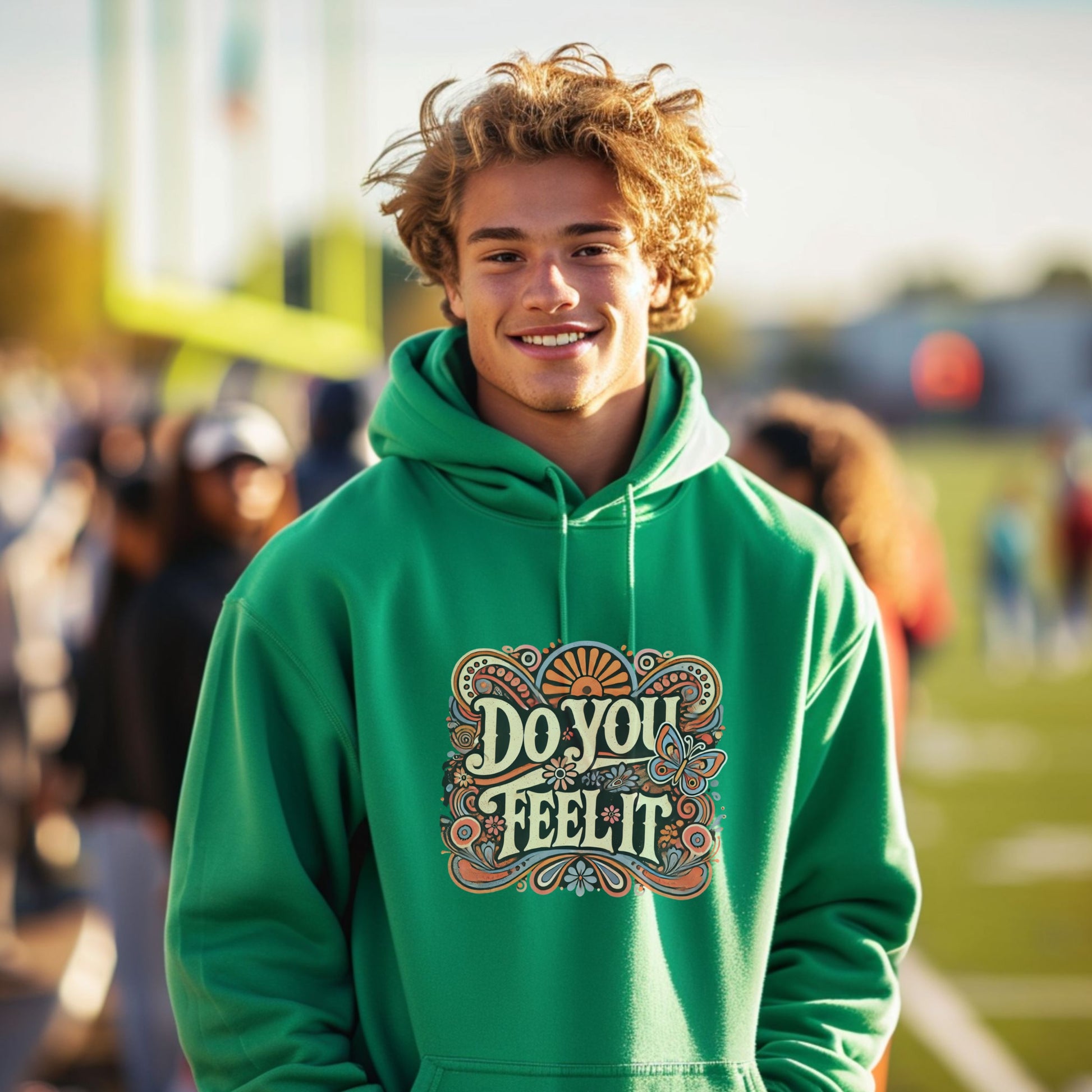 Do You Feel It Graphic Hoodie product