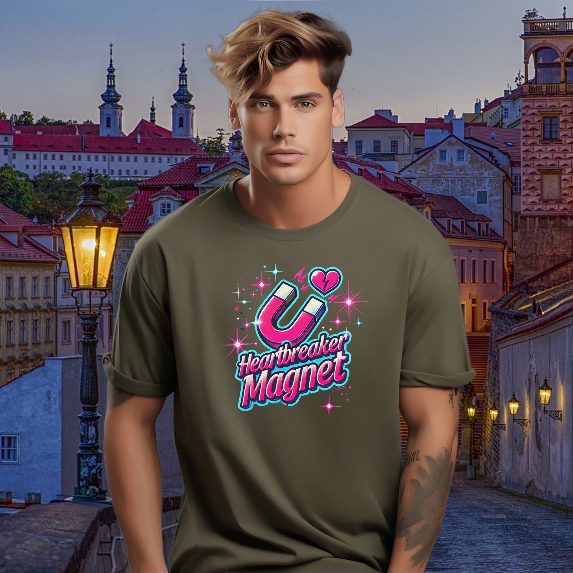 Heartbreaker Magnet Graphic Tee Shirt product type