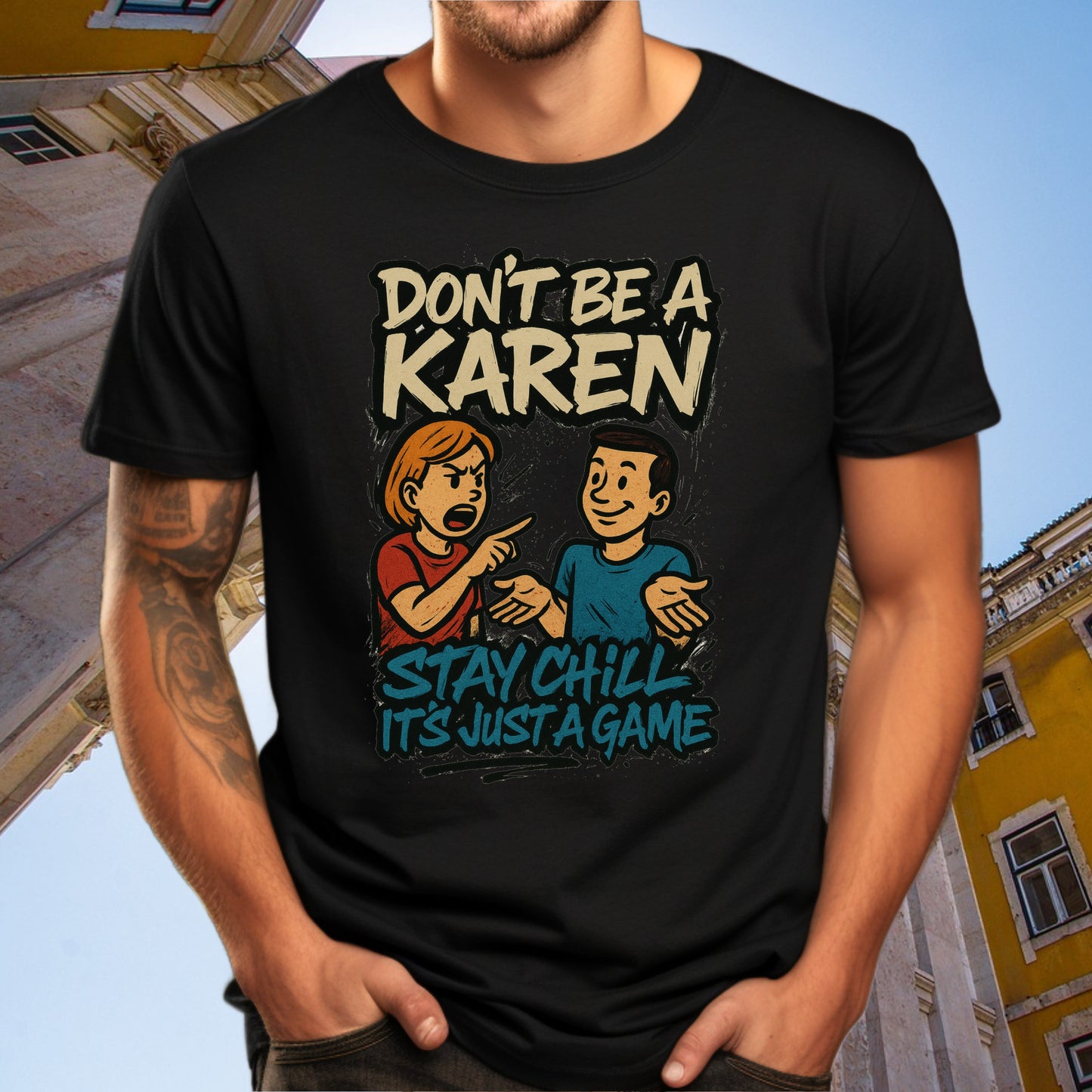 Stay Chill It's Just A Game Graphic T-Shirt product type