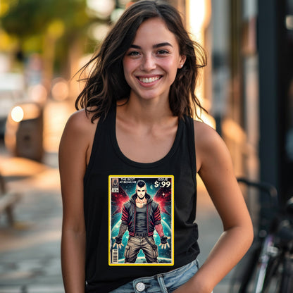 Stylish Graphic Novel Cover Tank Top product type