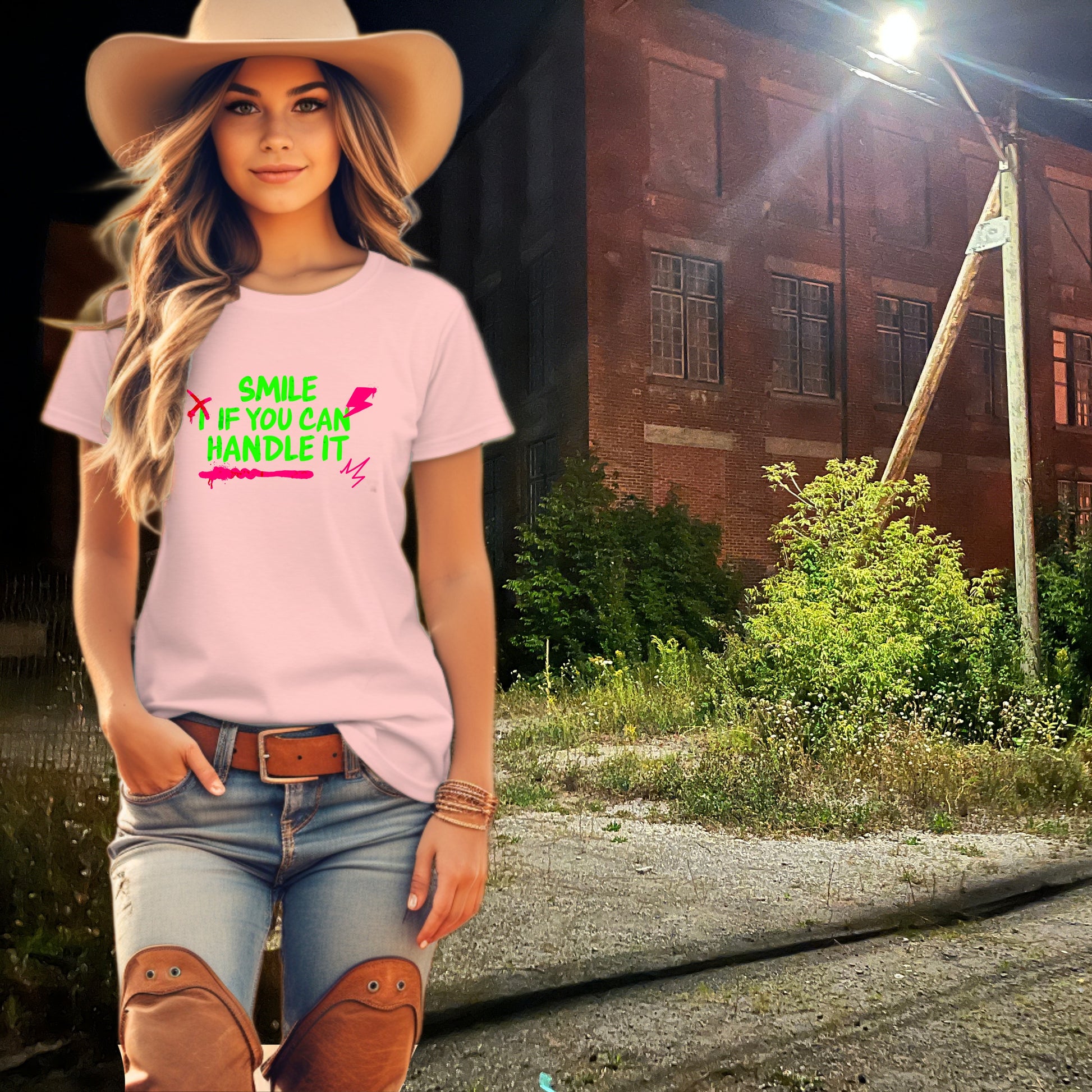 Smile If You Can Handle It T-shirt