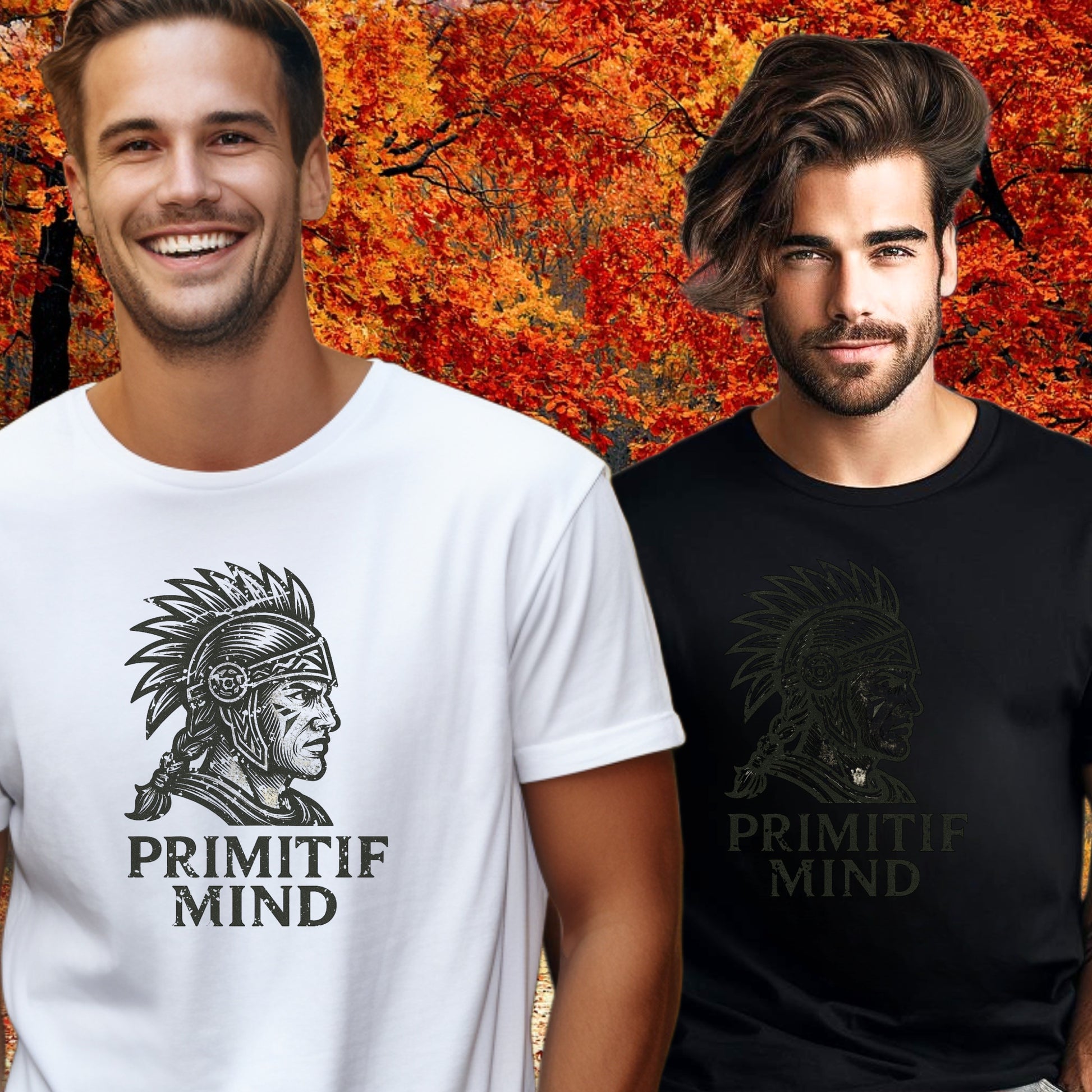 Primitif Mind Shirt with Detailed Graphic for T-shirt product