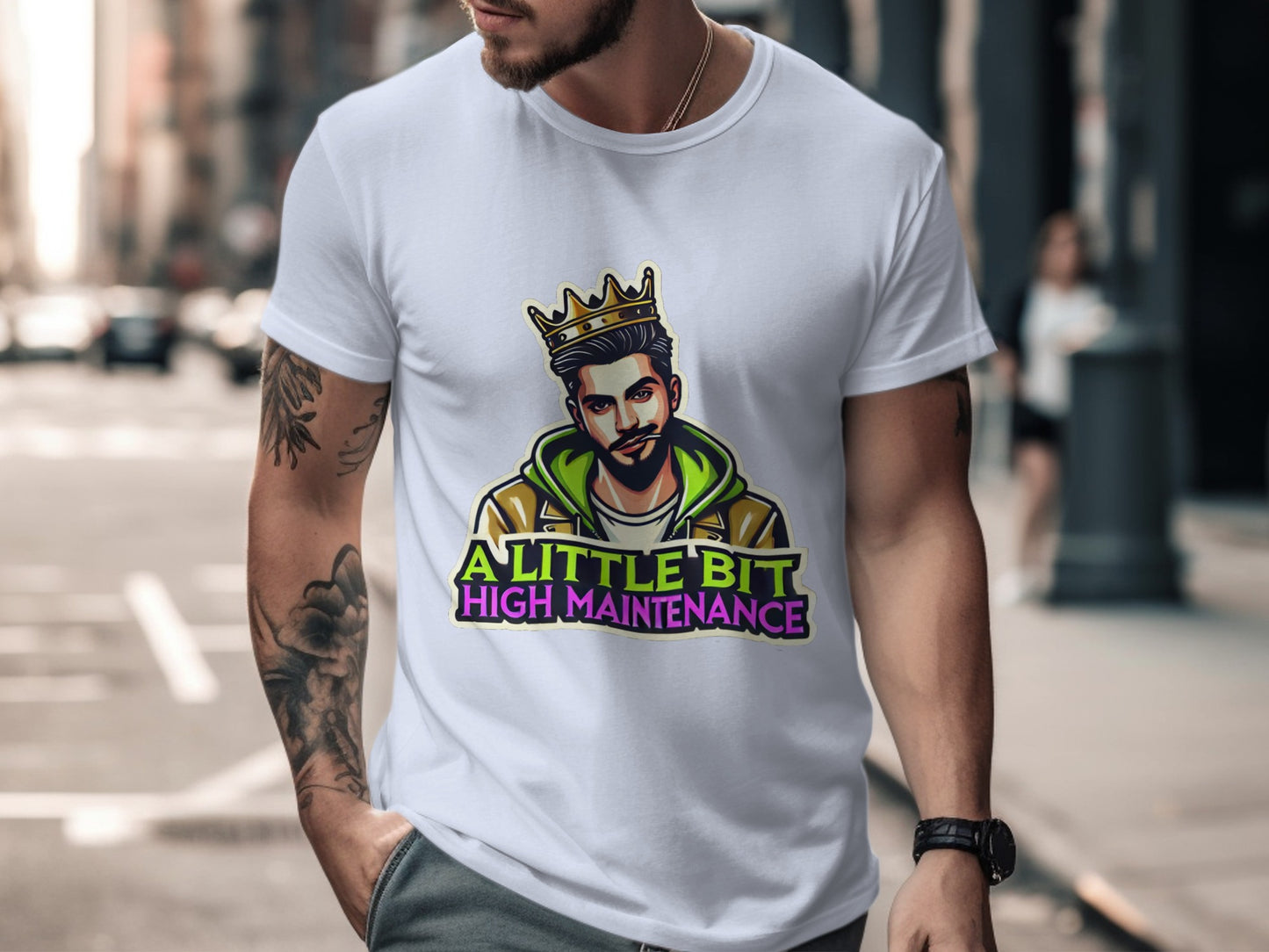 A Little Bit High Maintenance Graphic T-shirt product