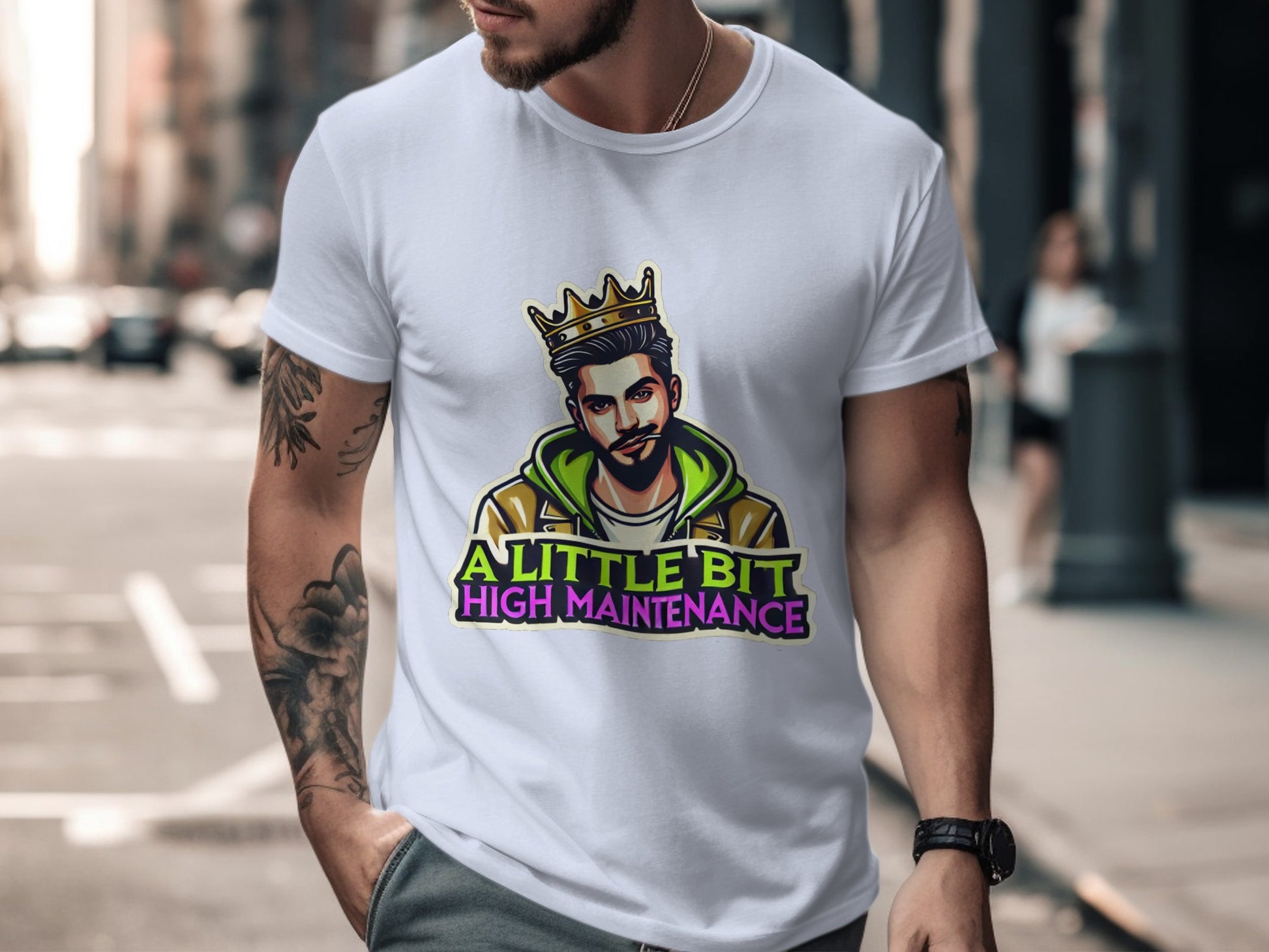 A Little Bit High Maintenance Graphic T-shirt product