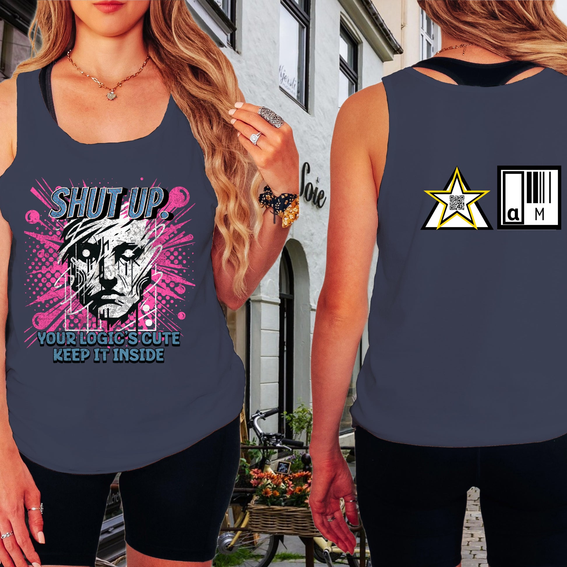 Shut Up Your Logic's Cute Keep It Inside Tank Top Product