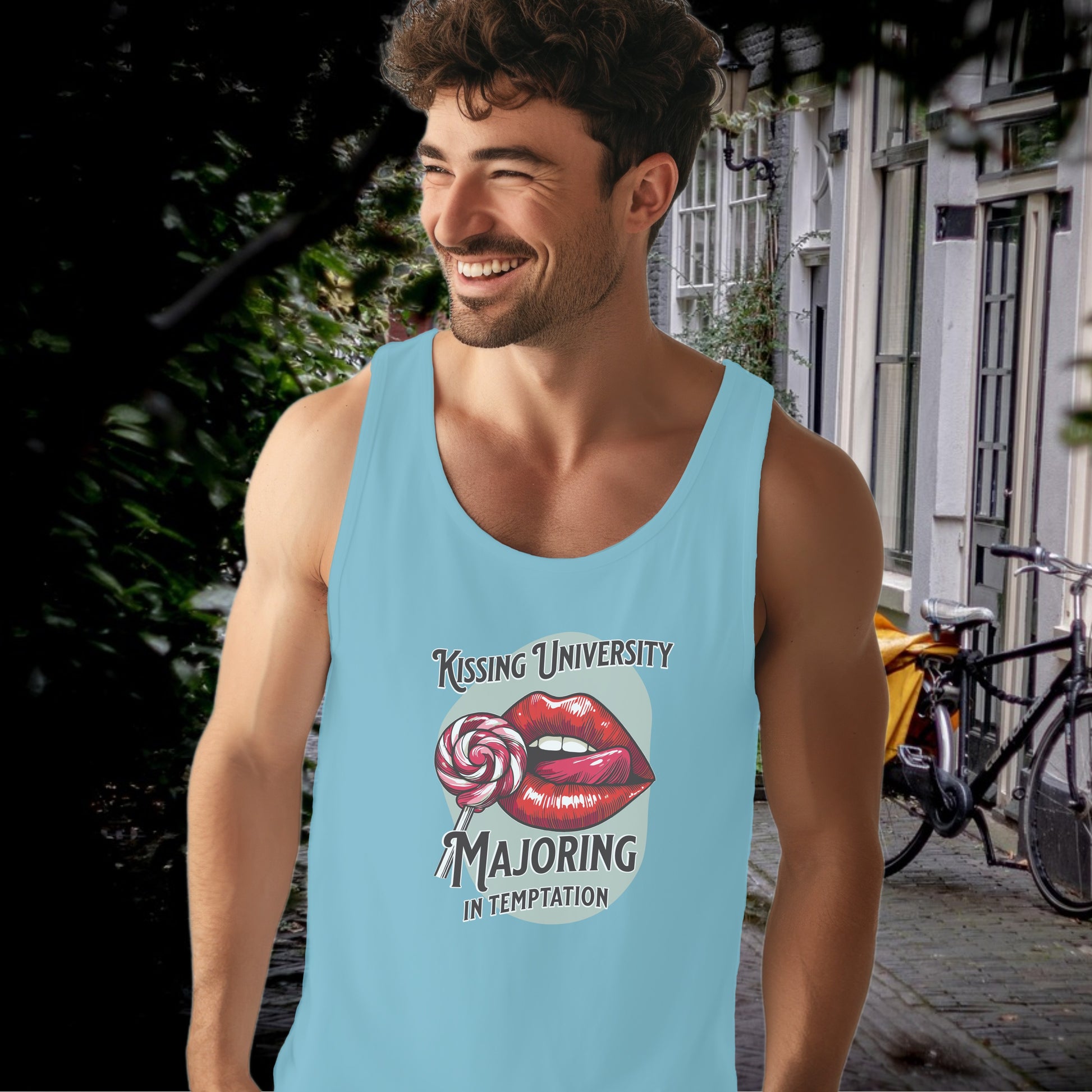 Kissing University Major Temptation Graphic Tank product type