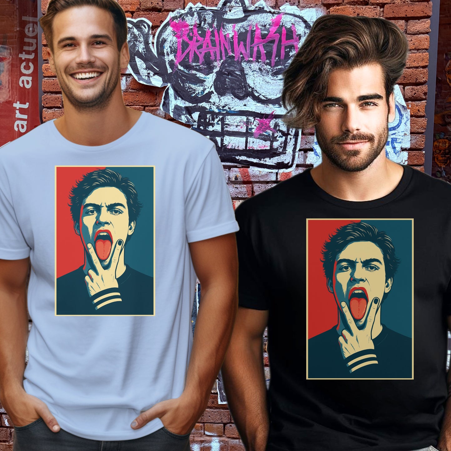 Eye-catching graphic t-shirts featuring unique design