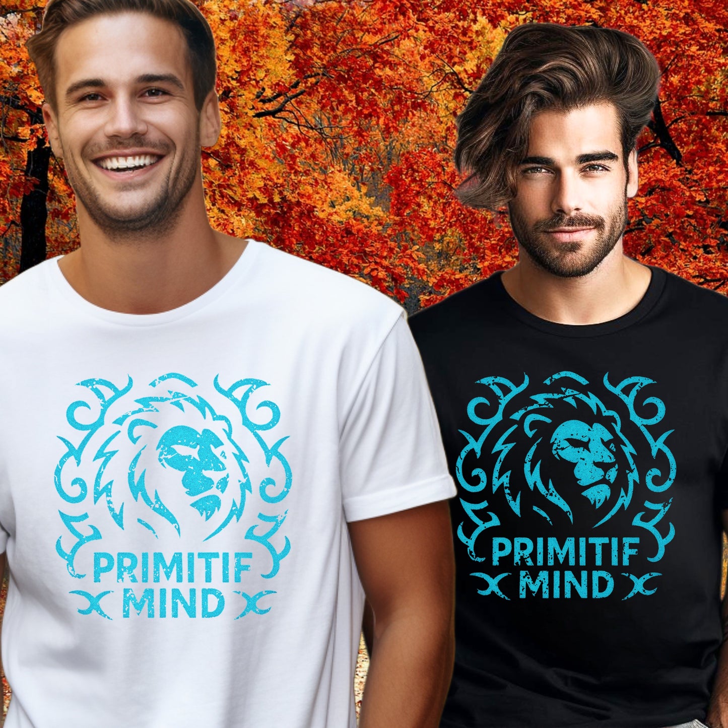 Primitif Mind Lion Graphic Tee Shirt for Trendy Fashion product