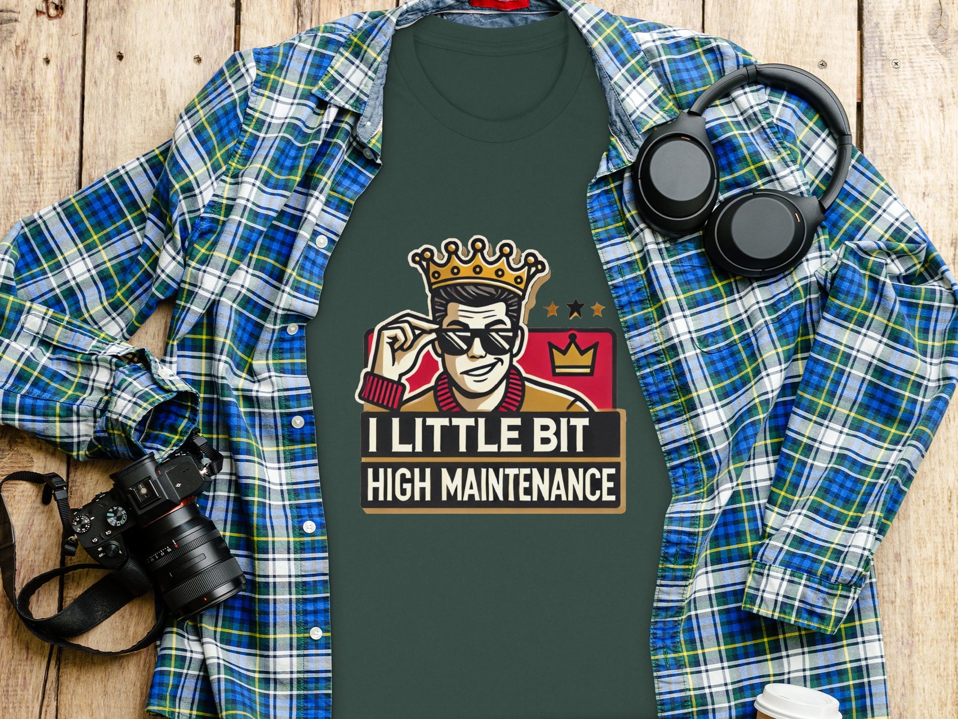 I Little Bit High Maintenance Graphic T-Shirt product type