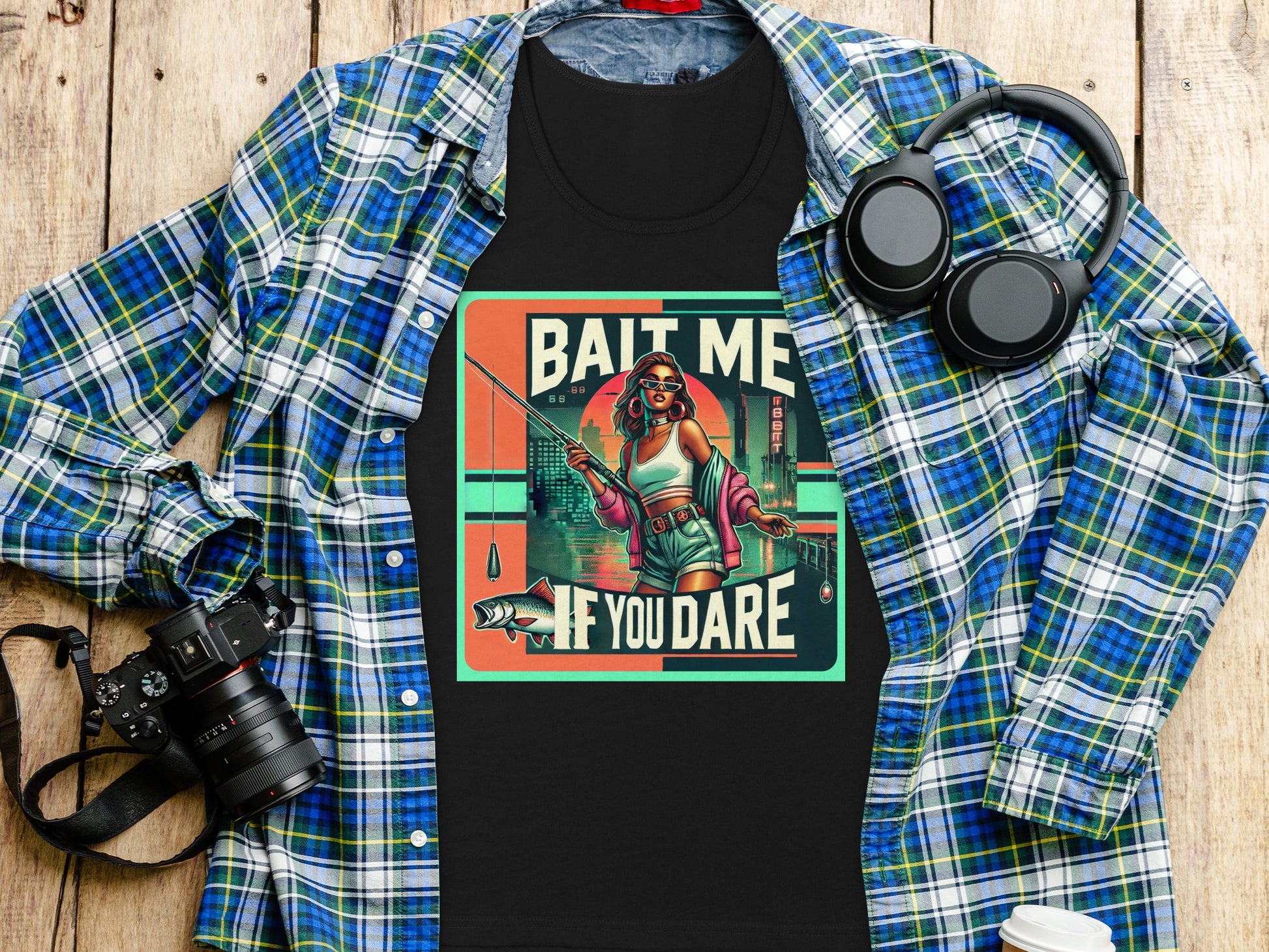 Bait Me If You Dare Graphic T-Shirt Product