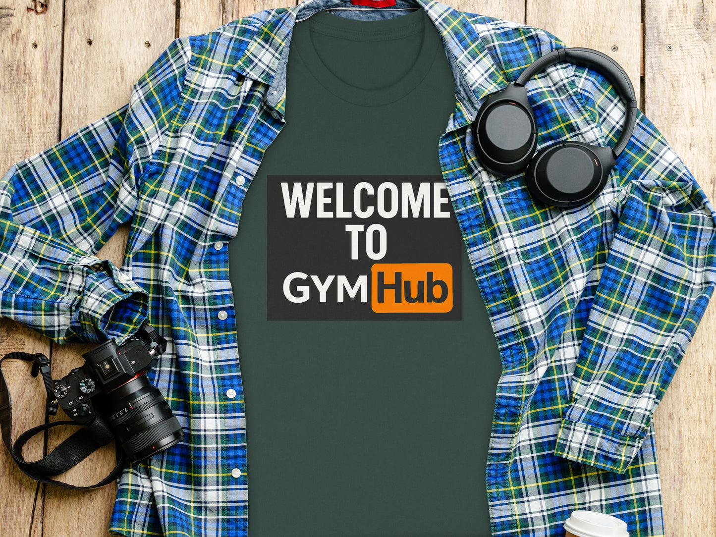 Welcome to Gym Hub Graphic Unisex T-Shirt product