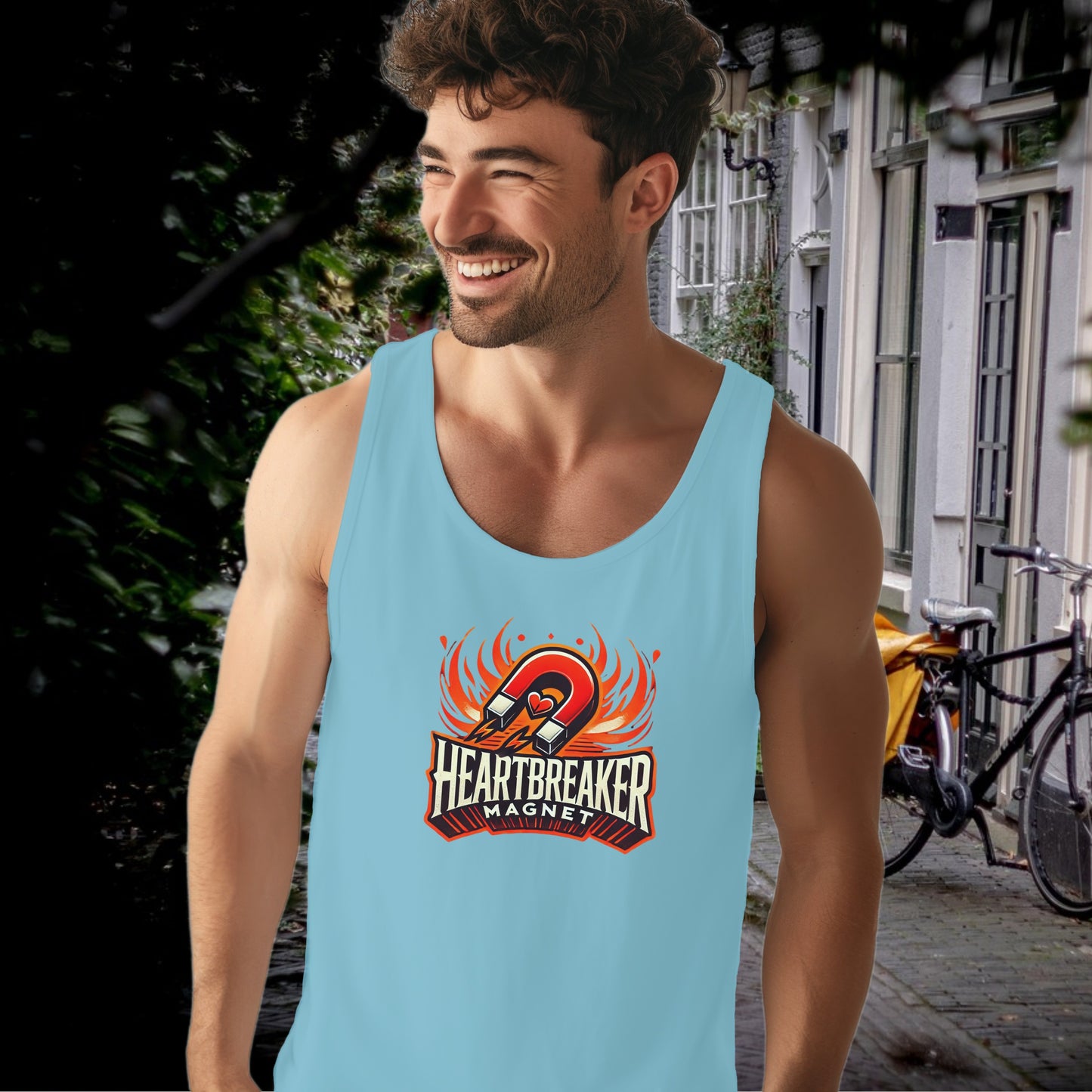 Heartbreaker Magnet Retro Design Tank Top product