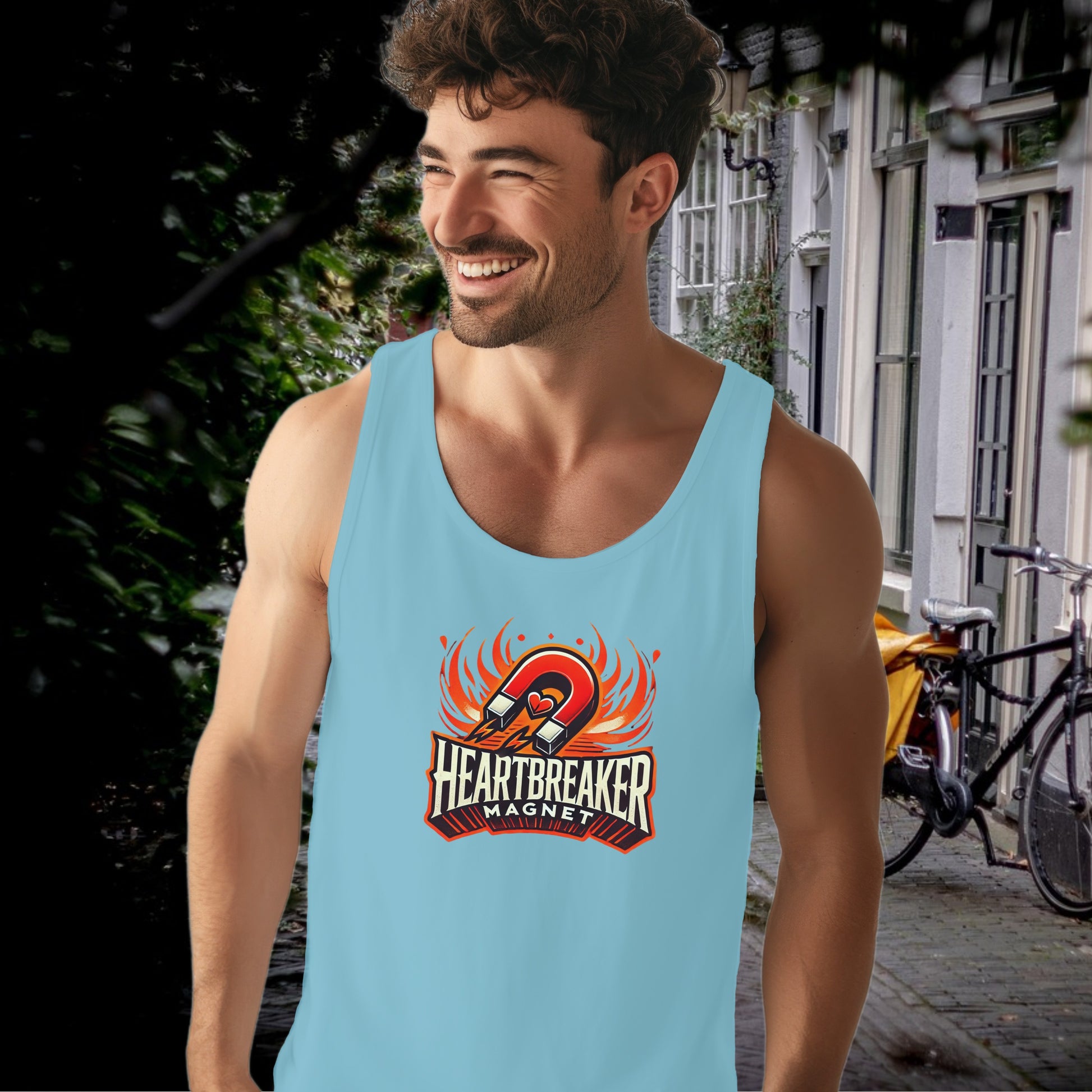 Heartbreaker Magnet Retro Design Tank Top product