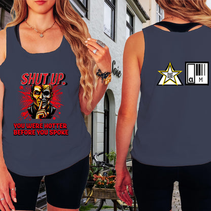 Shut Up You Were Hotter Ghoulish Graphic Tank Top Product