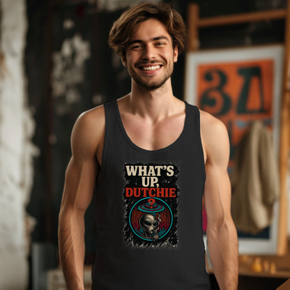 What's Up Dutchie Alien Graphic Tank Top product type