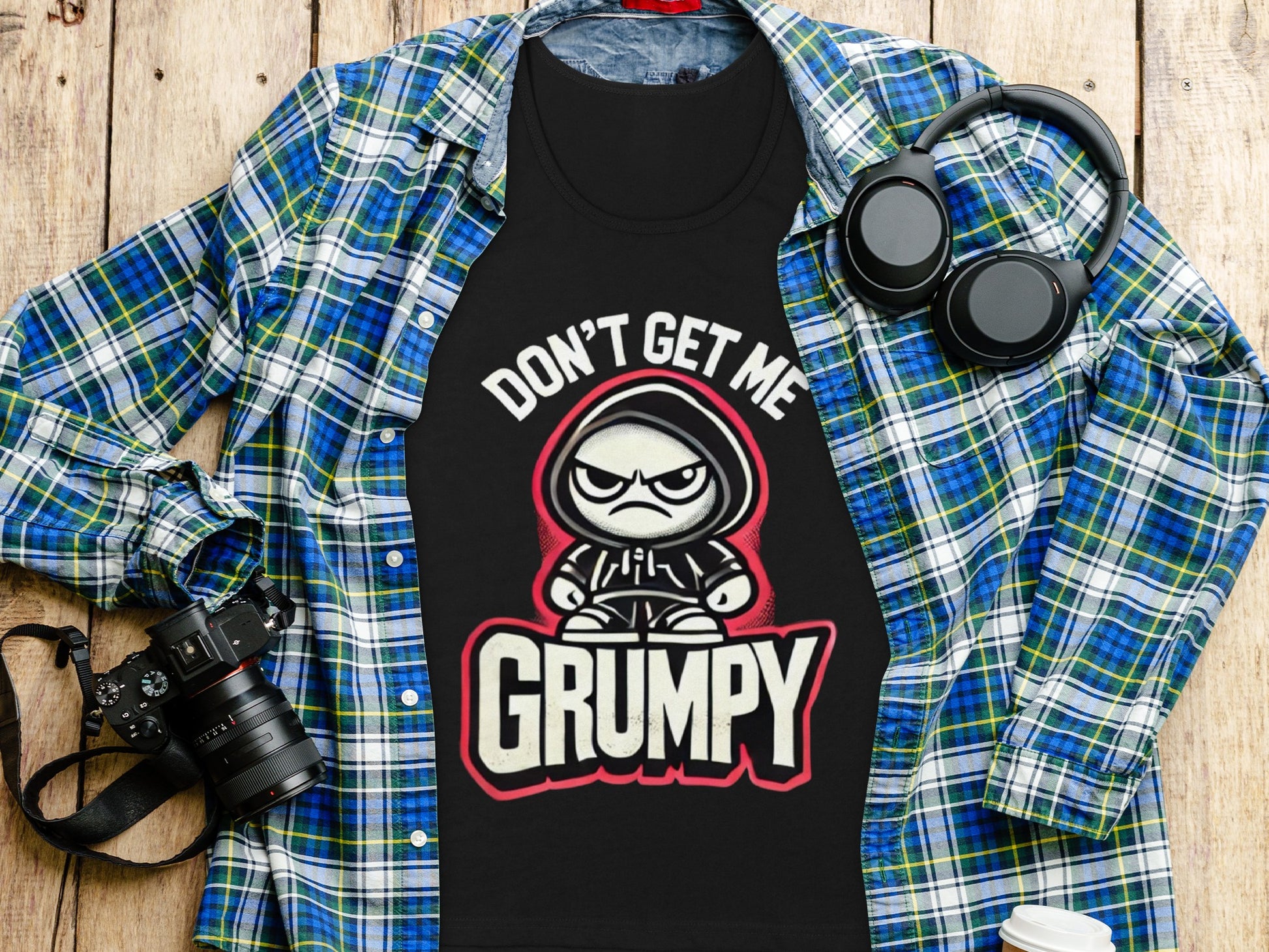 Don't Get Me Grumpy Graphic T-Shirt product type