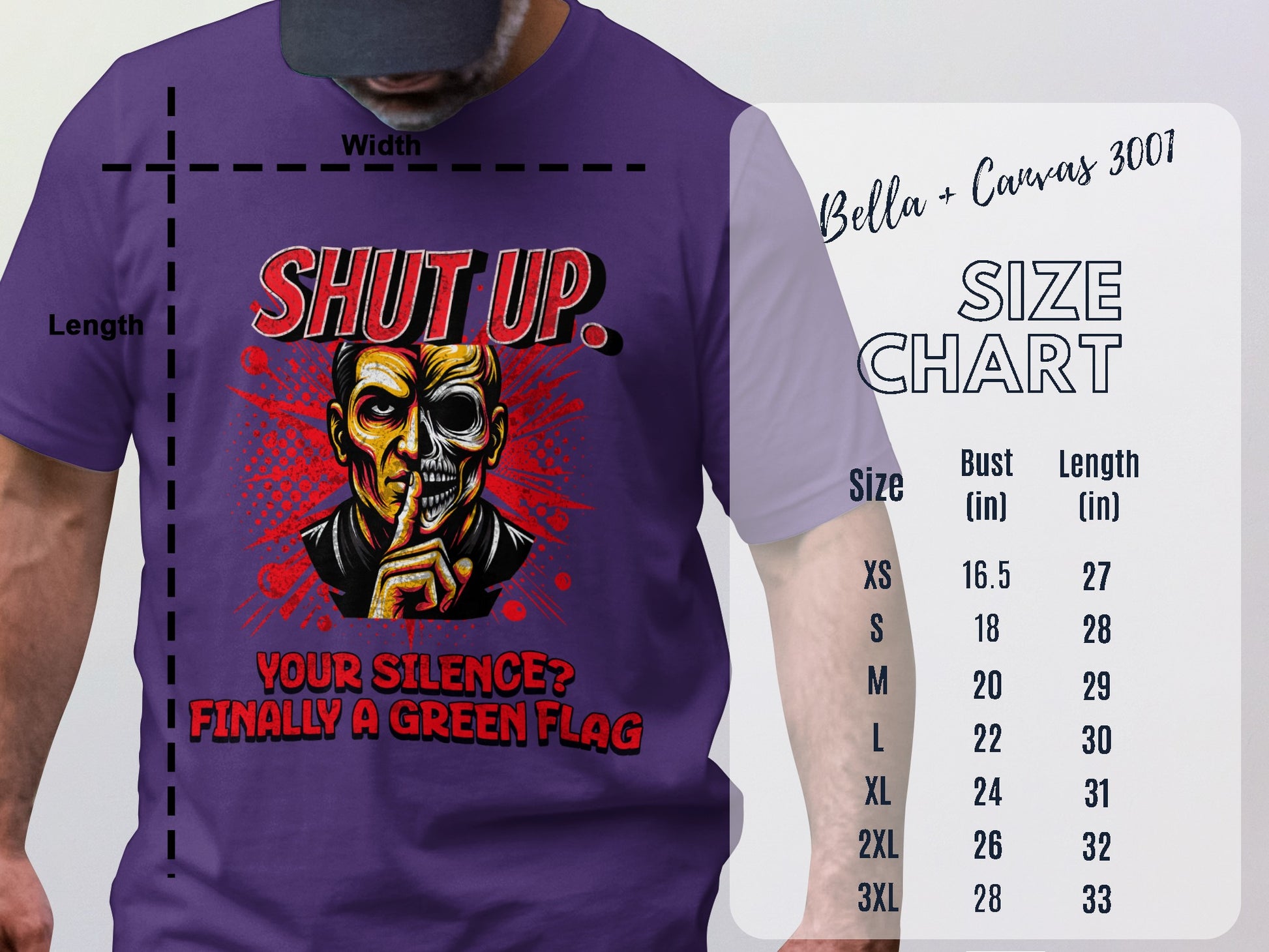 Shut Up Your Silence Finally A Green Flag Shirt product