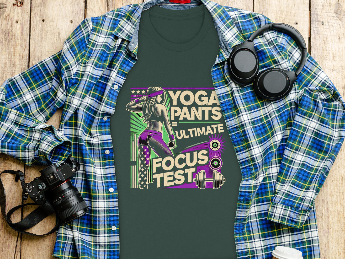 Yoga Pants Ultimate Focus Test Shirt product