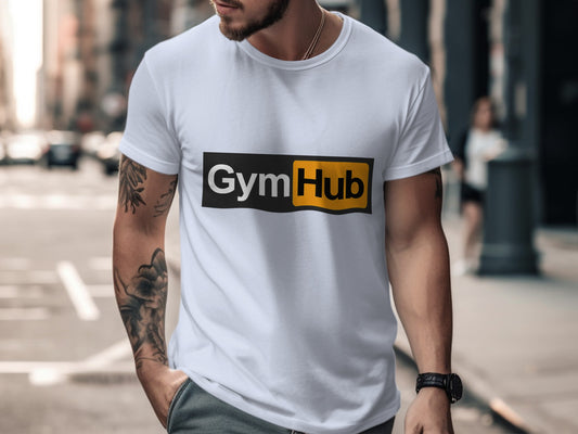 GymHub Branded T shirt for Casual Wear Product