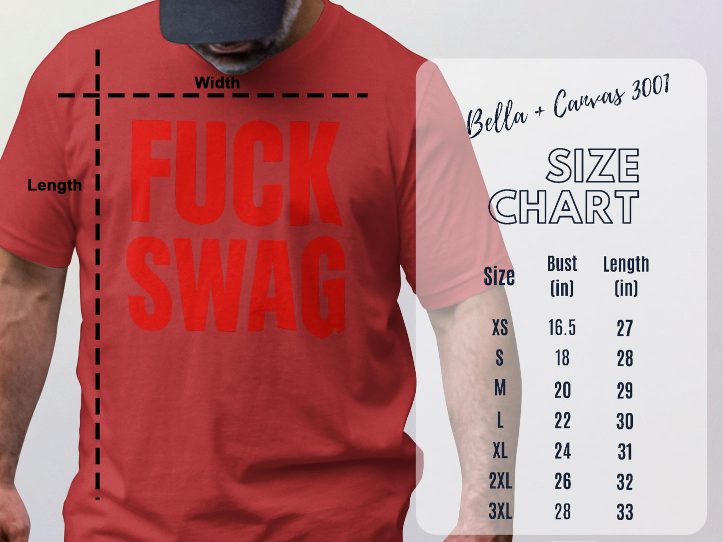 Bold Graphic Statement Shirt with Sizing Included