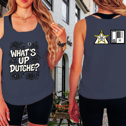 What's Up Dutche Graffiti Style Tank Top product type