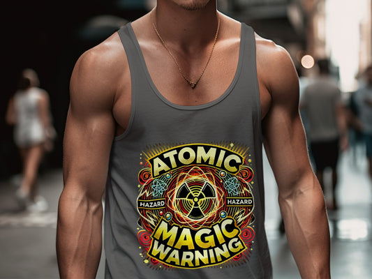 Atomic Magic Warning Hazard Graphic Tank Top Product