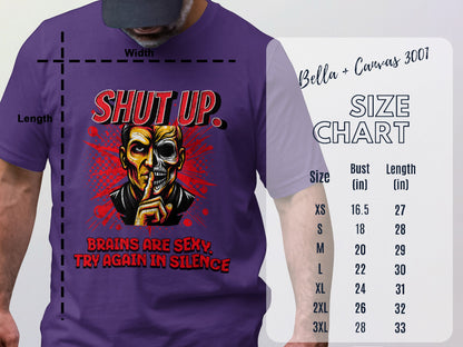Shut Up Brains Are Sexy Try Again In Silence product