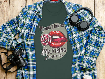 Kissing University Majoring in Temptation Shirt product type
