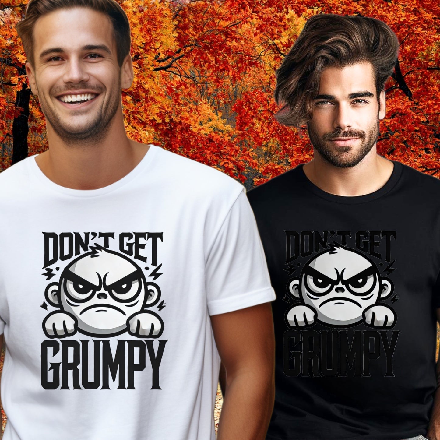 Cartoon Character Do Not Get Grumpy Graphic T-Shirt product