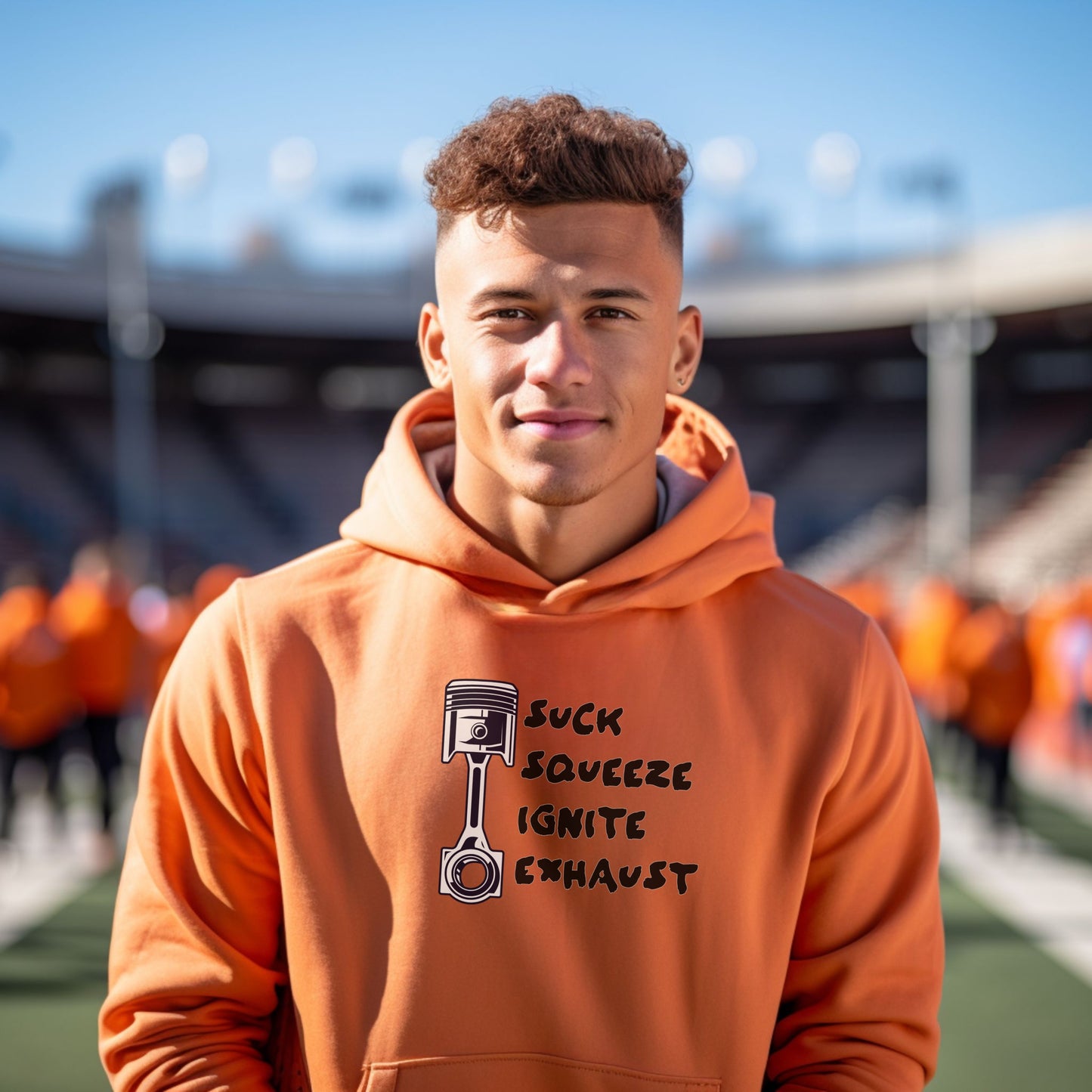 Suck Squeeze Ignite Exhaust Graphic Hoodie