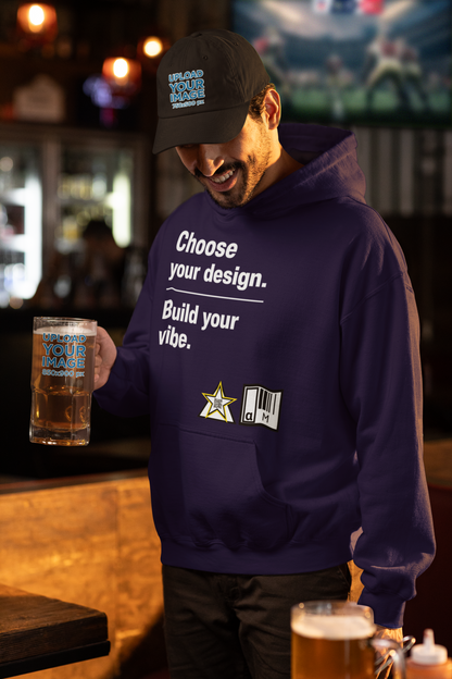 Custom Alpha Heavy Hoodie — Choose Your Design. Build Your Vibe.