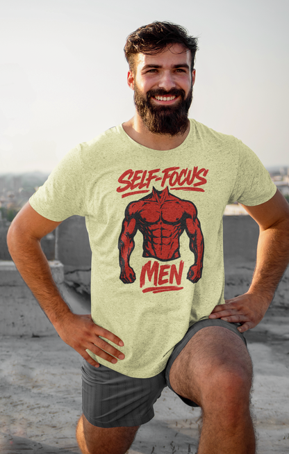 Self-Focus Muscle Power – Unisex Streetwear Graphic Tee