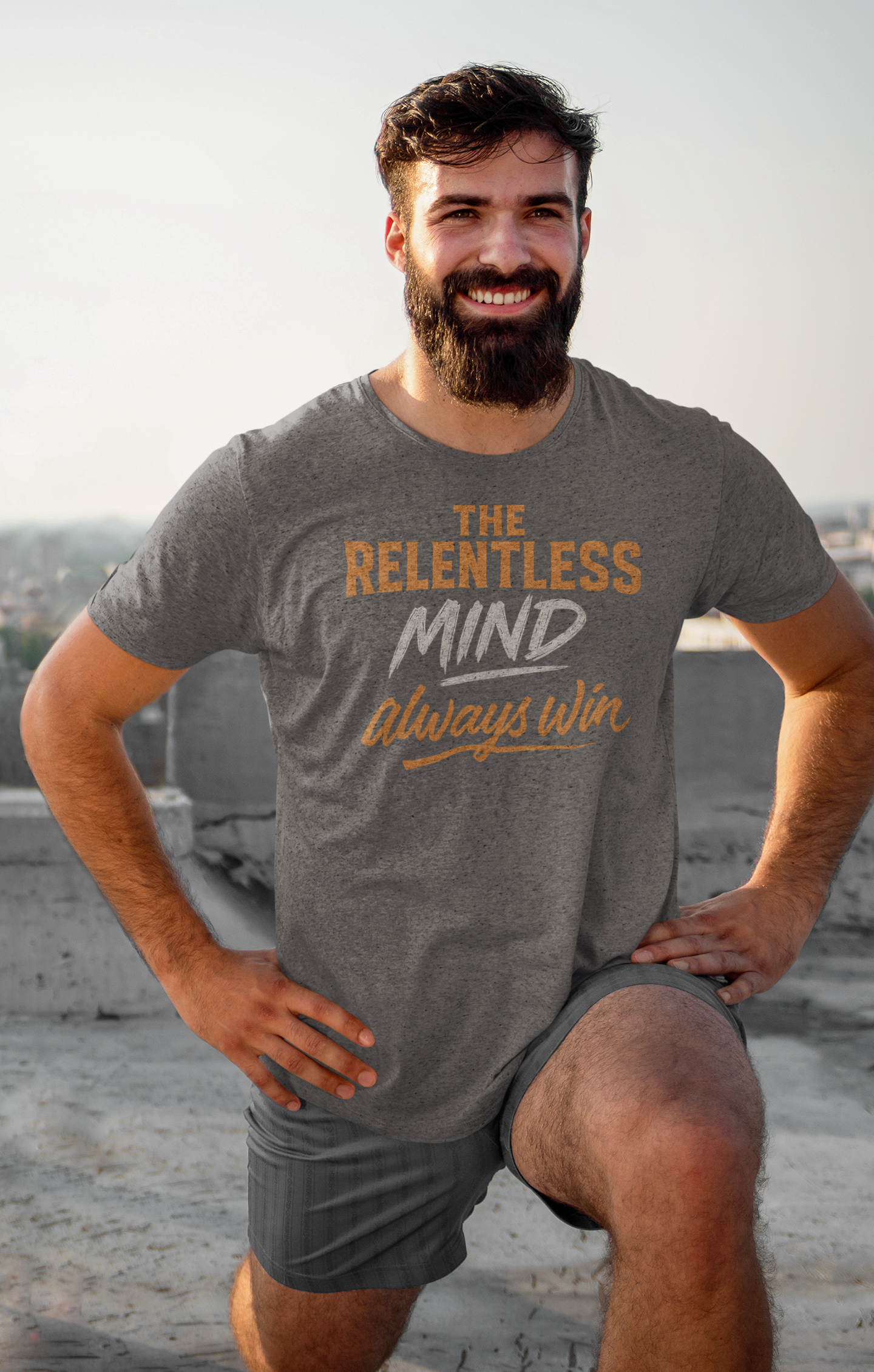 Relentless Mindset Victory – unisex streetwear graphic tee