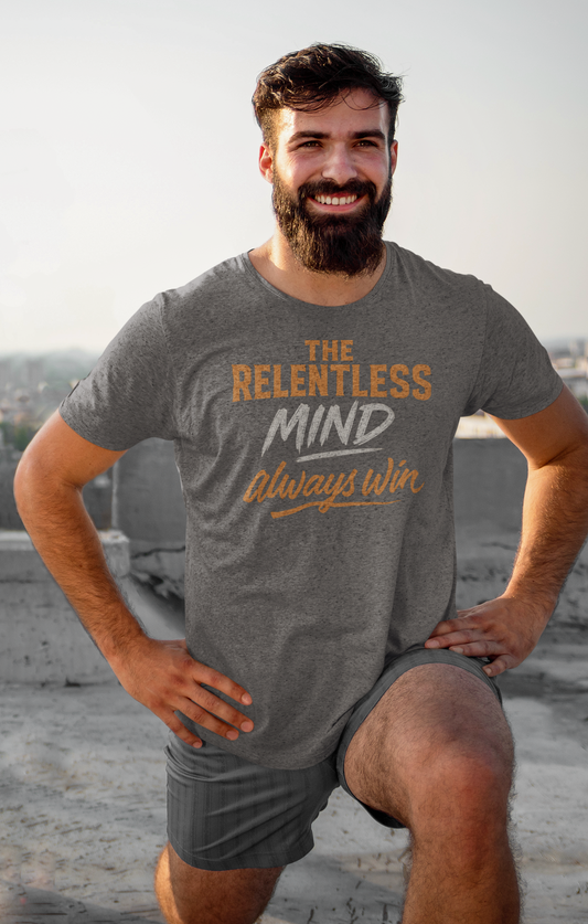 Relentless Mindset Victory – unisex streetwear graphic tee