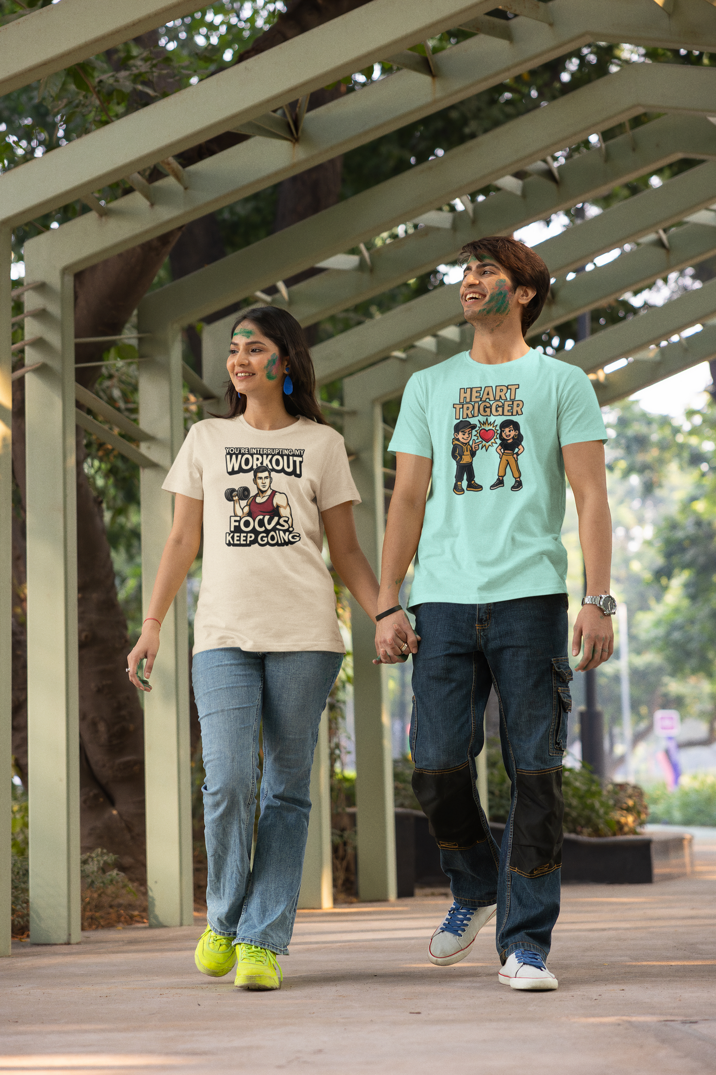 Heart Trigger – Unisex Streetwear Graphic Tee