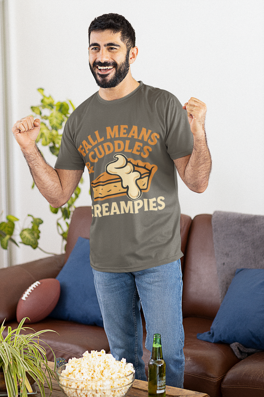 Fall Cuddles with Attitude – Unisex Bold Fall Streetwear Tee